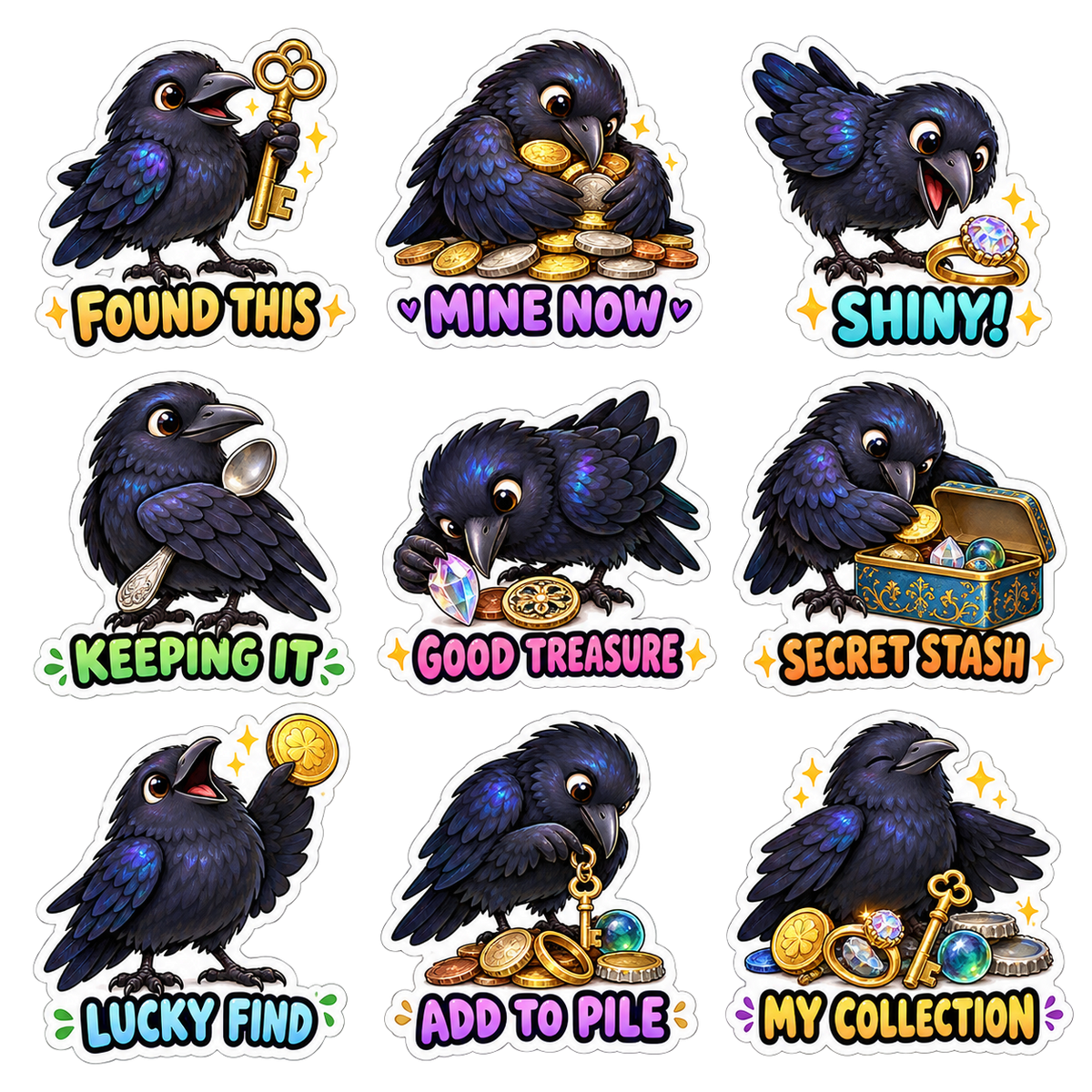 Shiny Crow