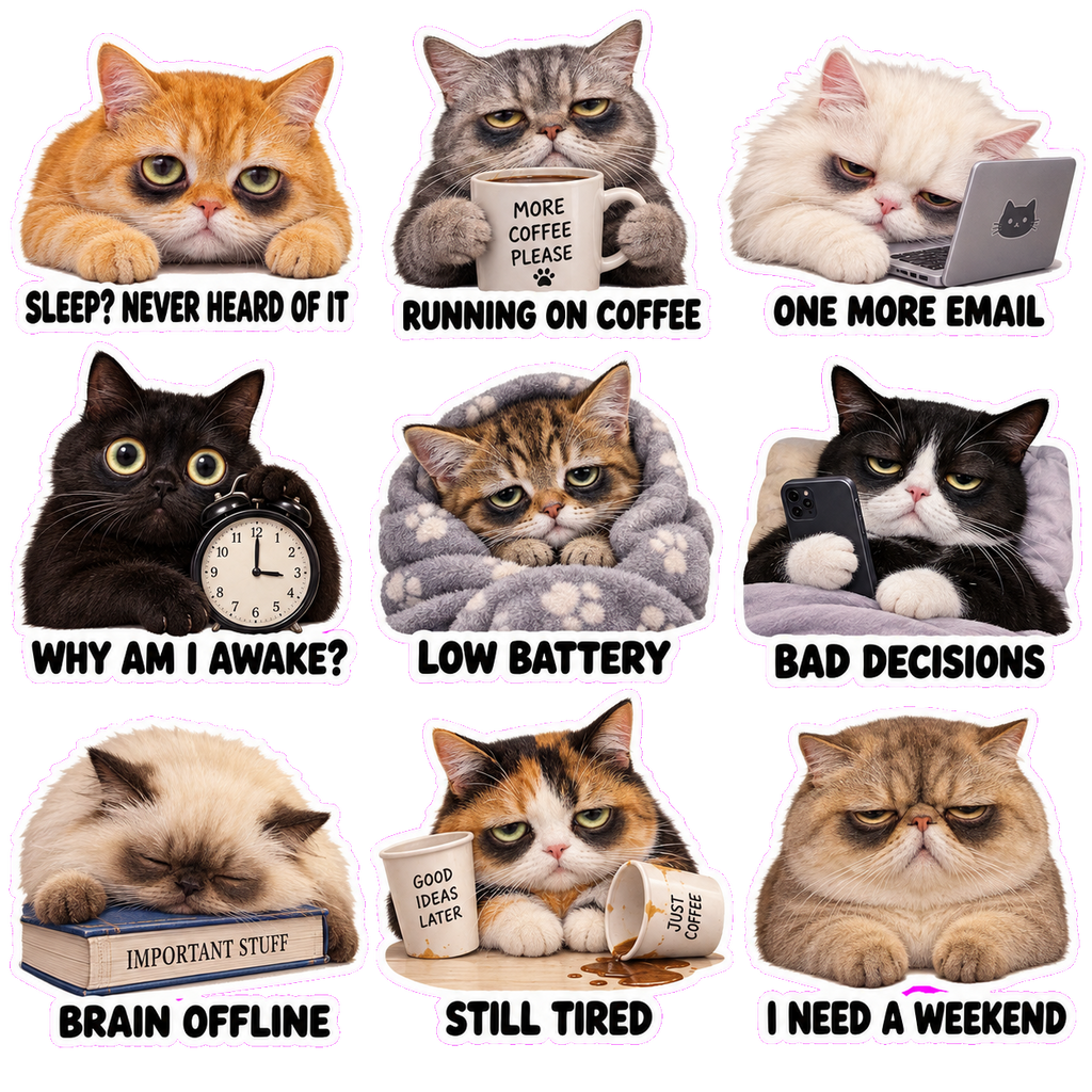 Tired Cat