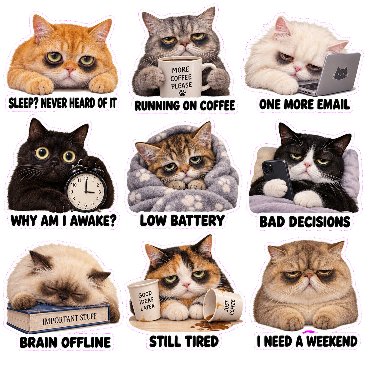 Tired Cat