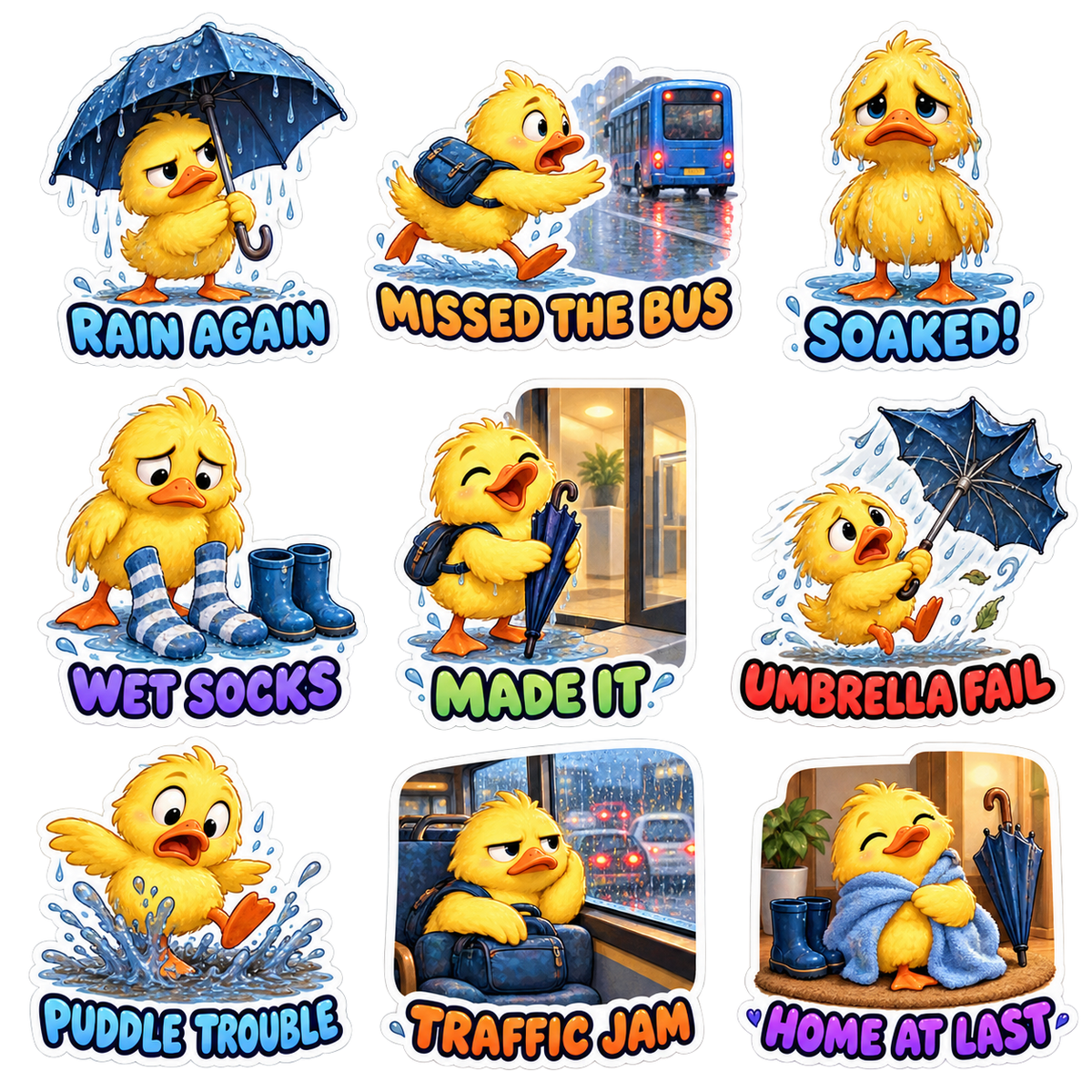 Rainy Duck