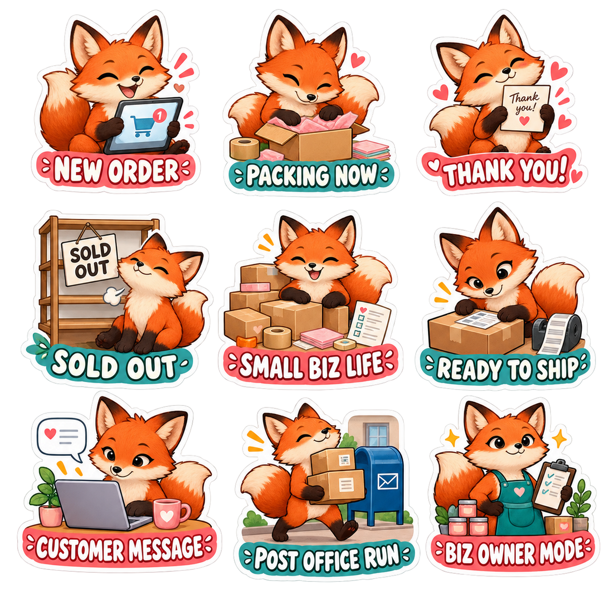 Fox Business Sticker Pack