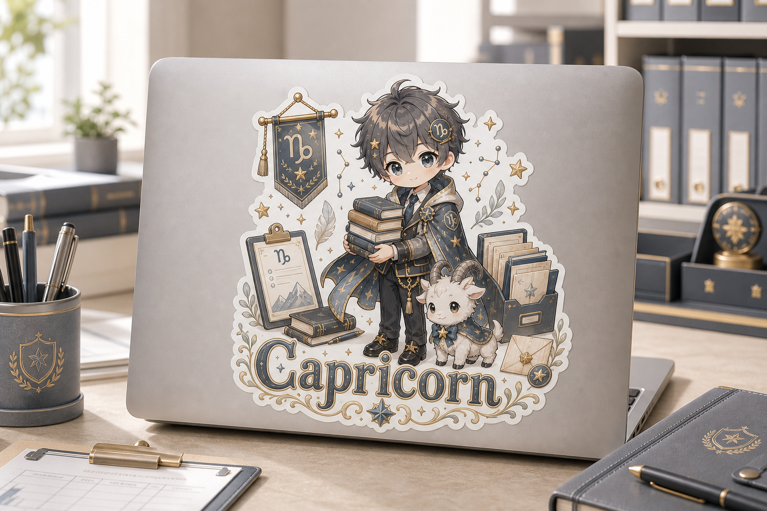 Capricorn Boy Sticker