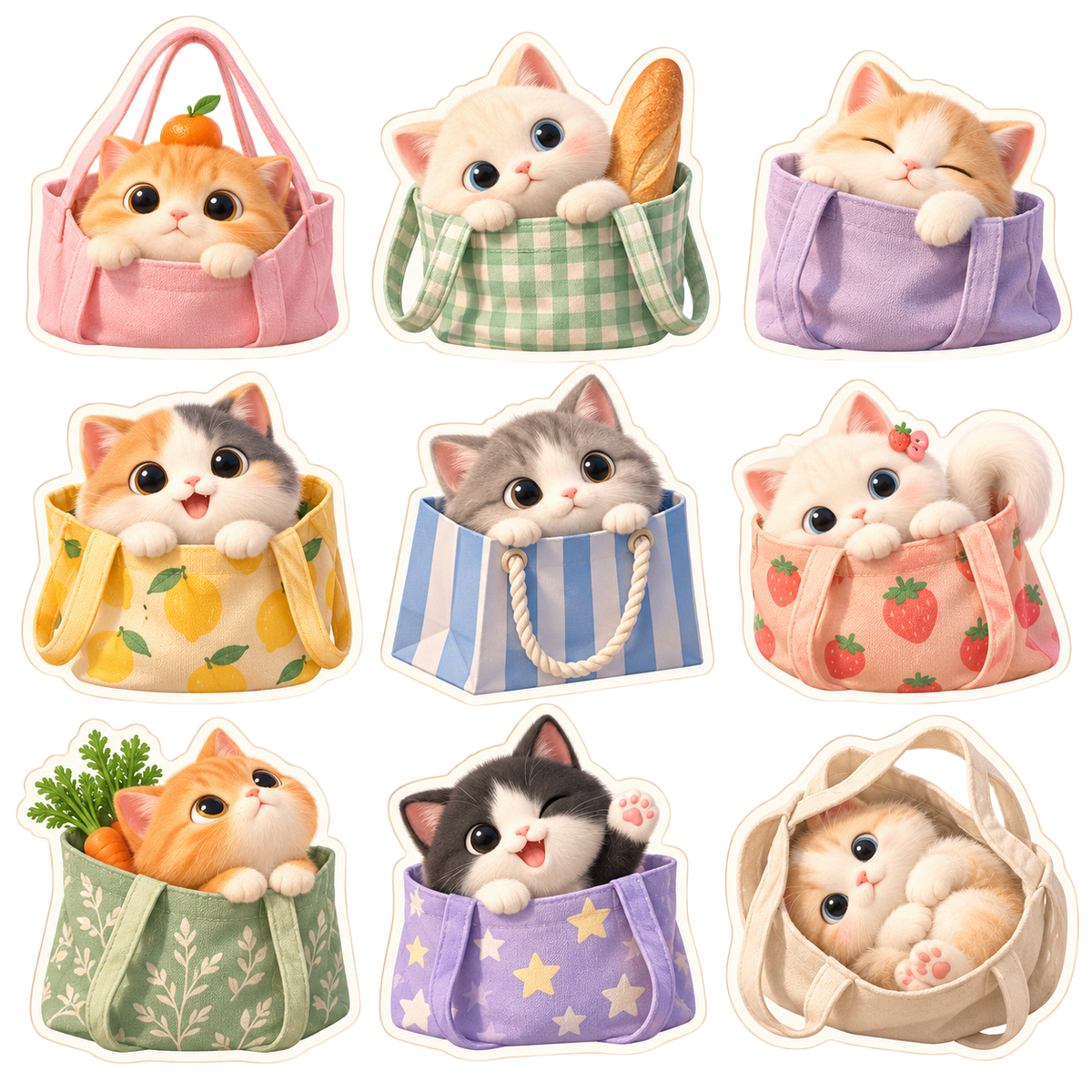 Shopping Bags Cat