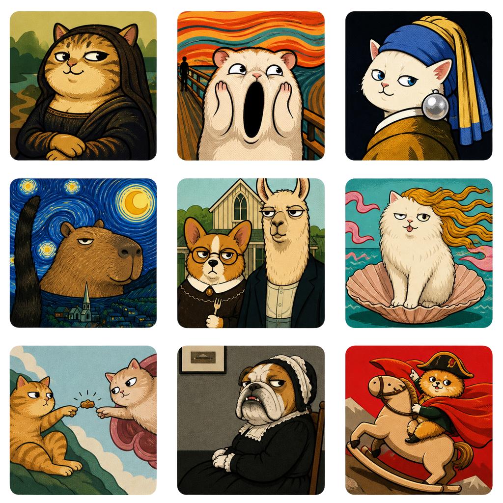 Cat Materpieces