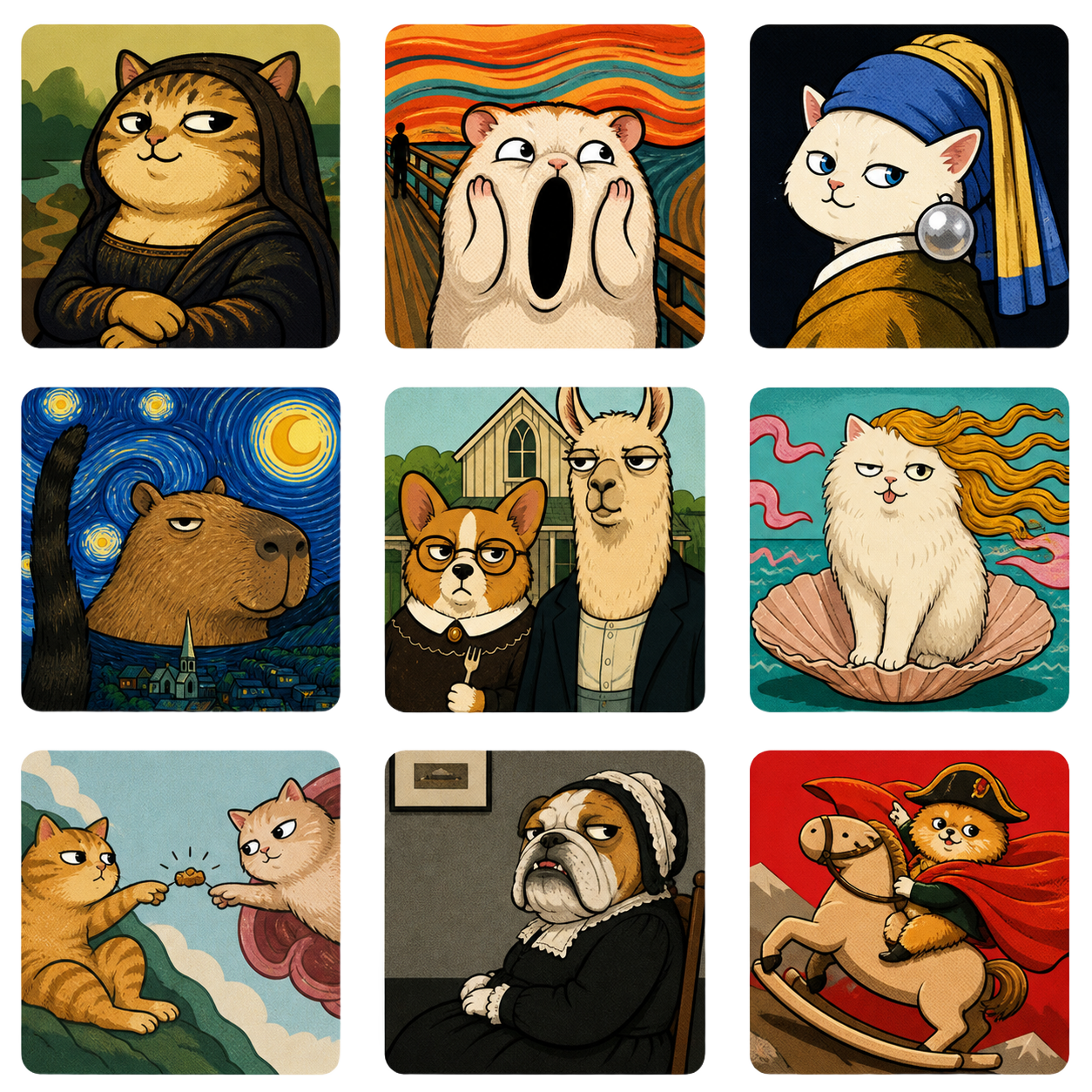 Cat Materpieces