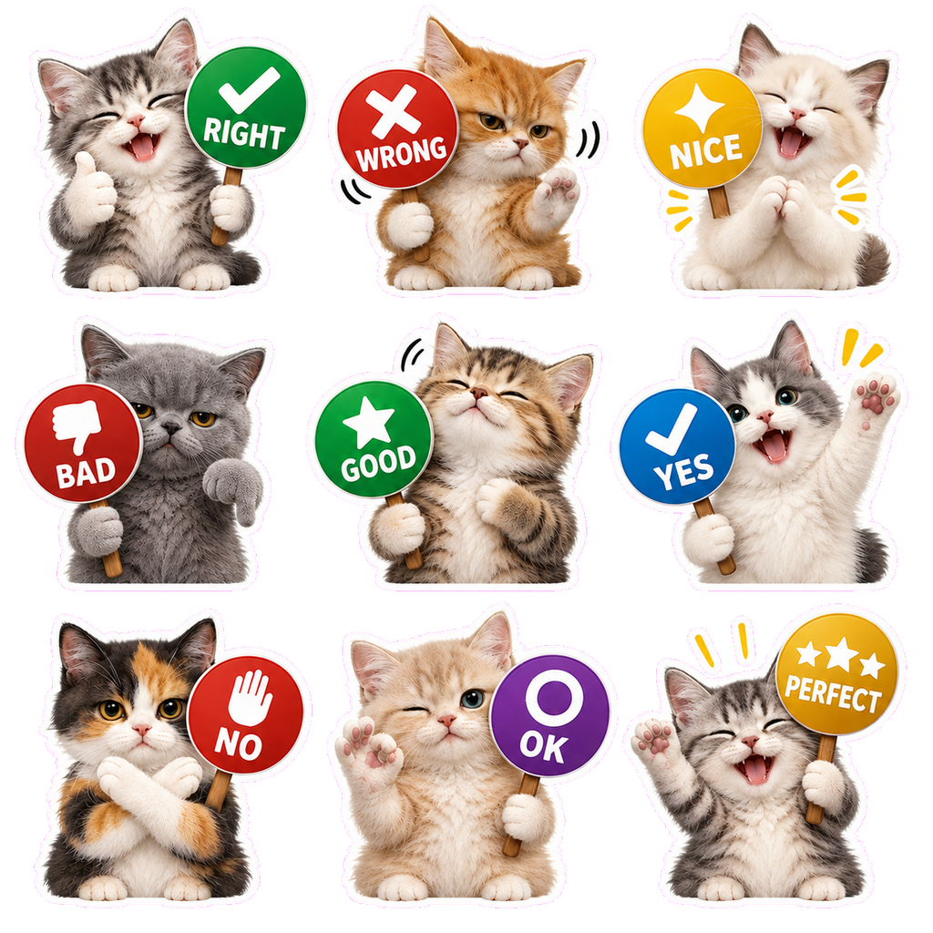 Sign Board Cat