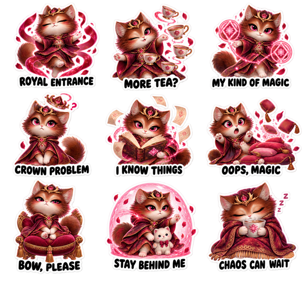 Magic Queen Cat
