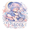 Pisces Boy Sticker
