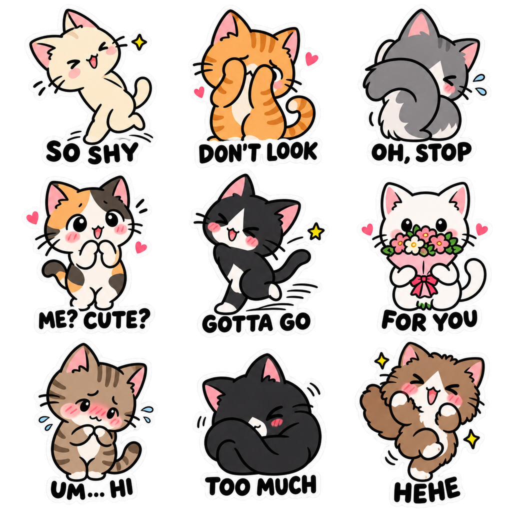 Shy Kittens