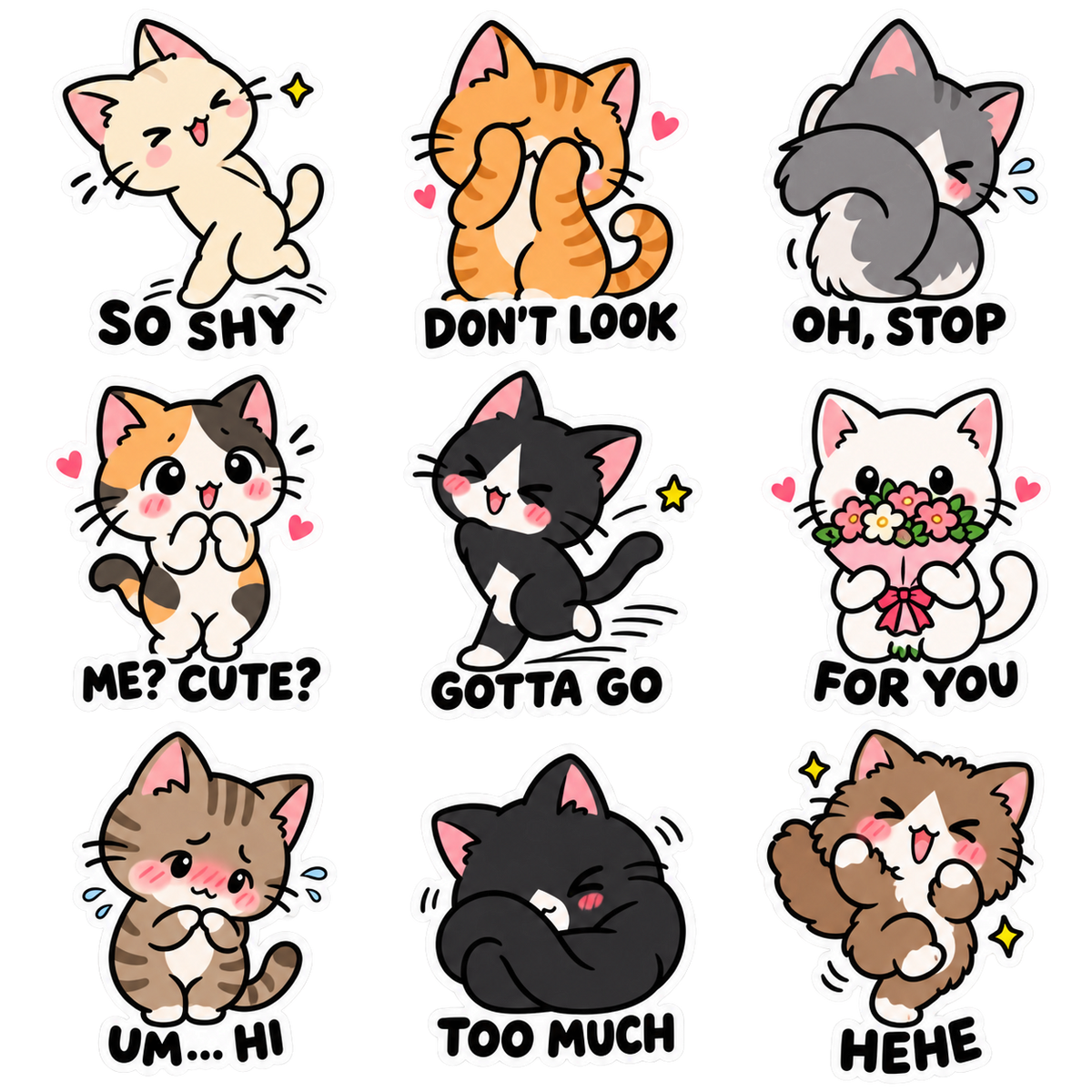 Shy Kittens