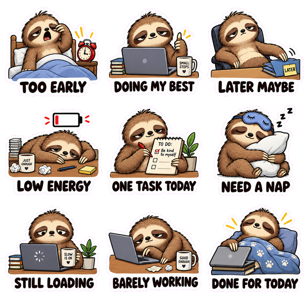 Tired Sloth