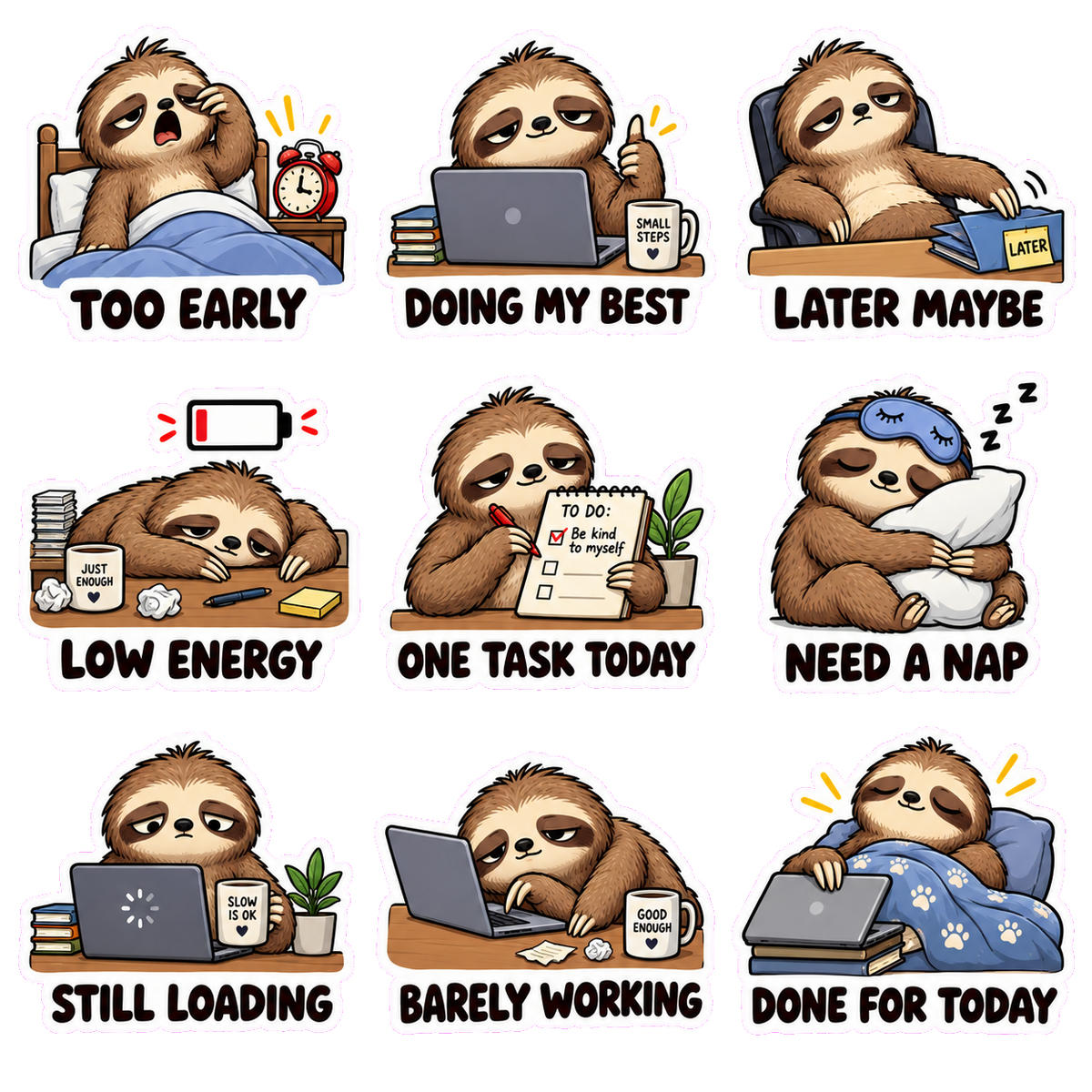 Tired Sloth