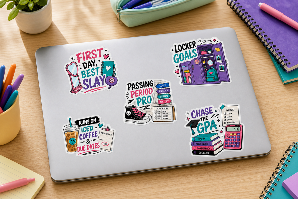 Back-to-School sticker pack product image 3