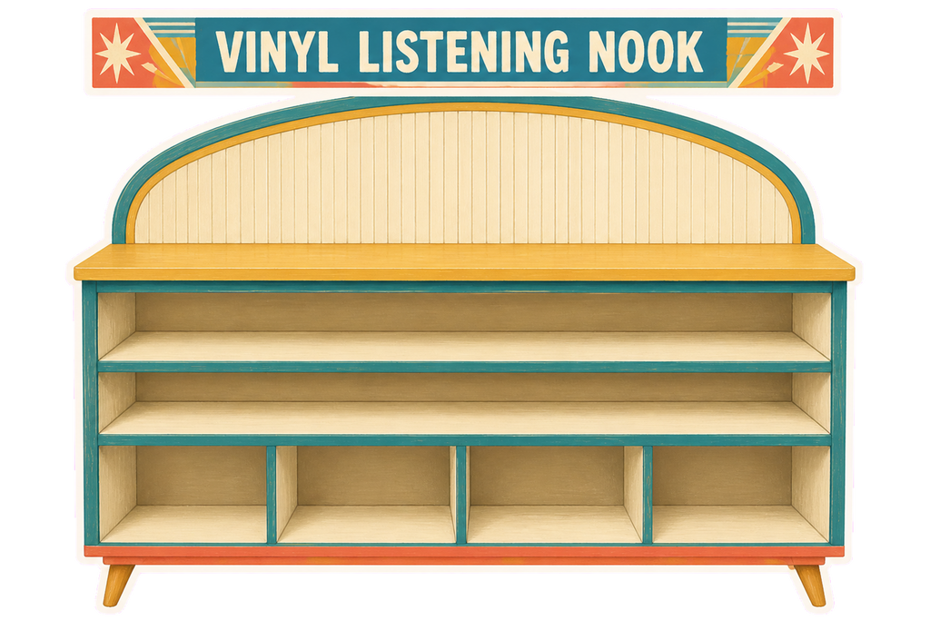 Vinyl Listening Book Sticker Pack