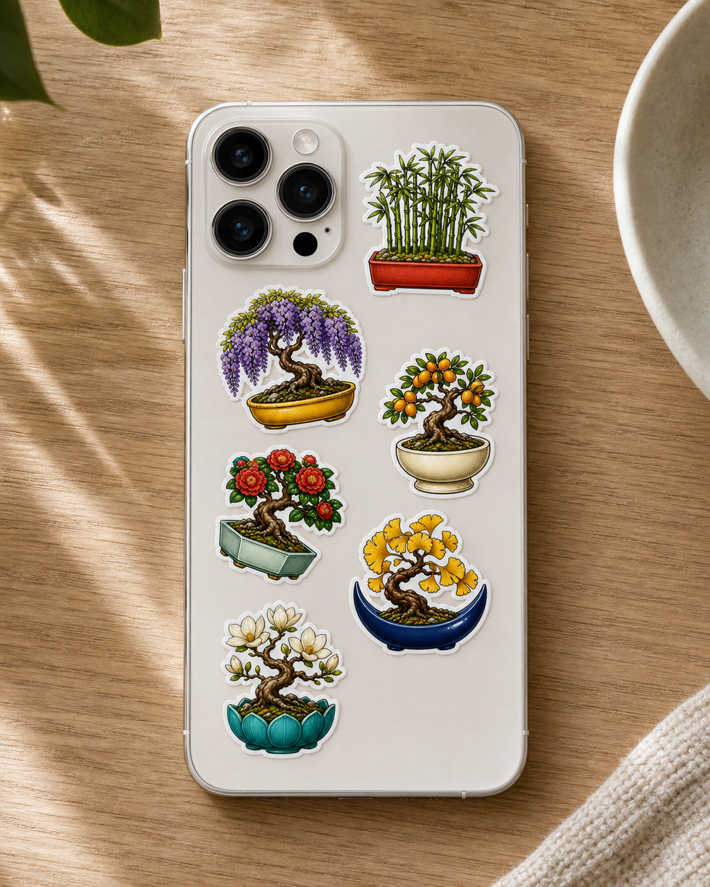 Beautiful Bonsai & Miniature Trees sticker pack product image 3
