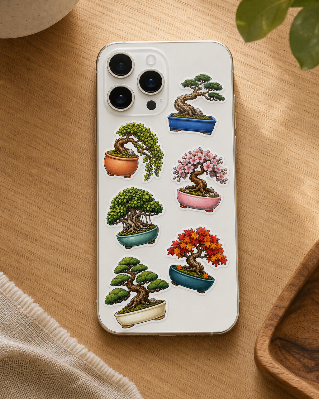Beautiful Bonsai & Miniature Trees sticker pack product image 2