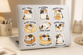 Calico Cat Quotes Sticker Pack