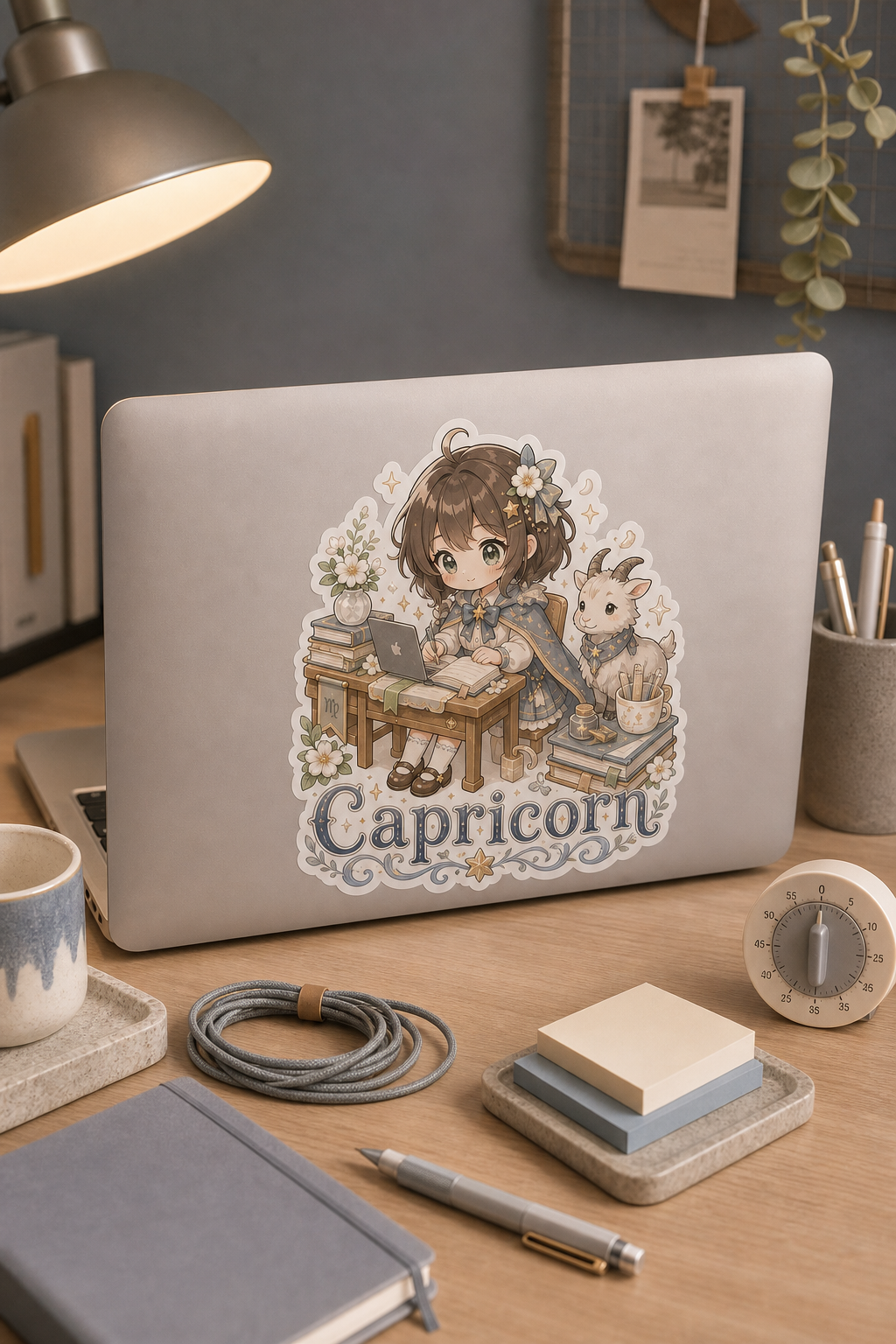 Capricorn Girl Sticker
