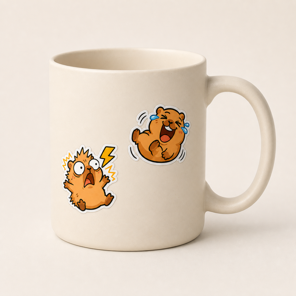 Capybara Mood & Everyday Chaos Sticker Pack