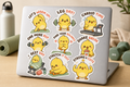 Chick Gym Sticker Pack