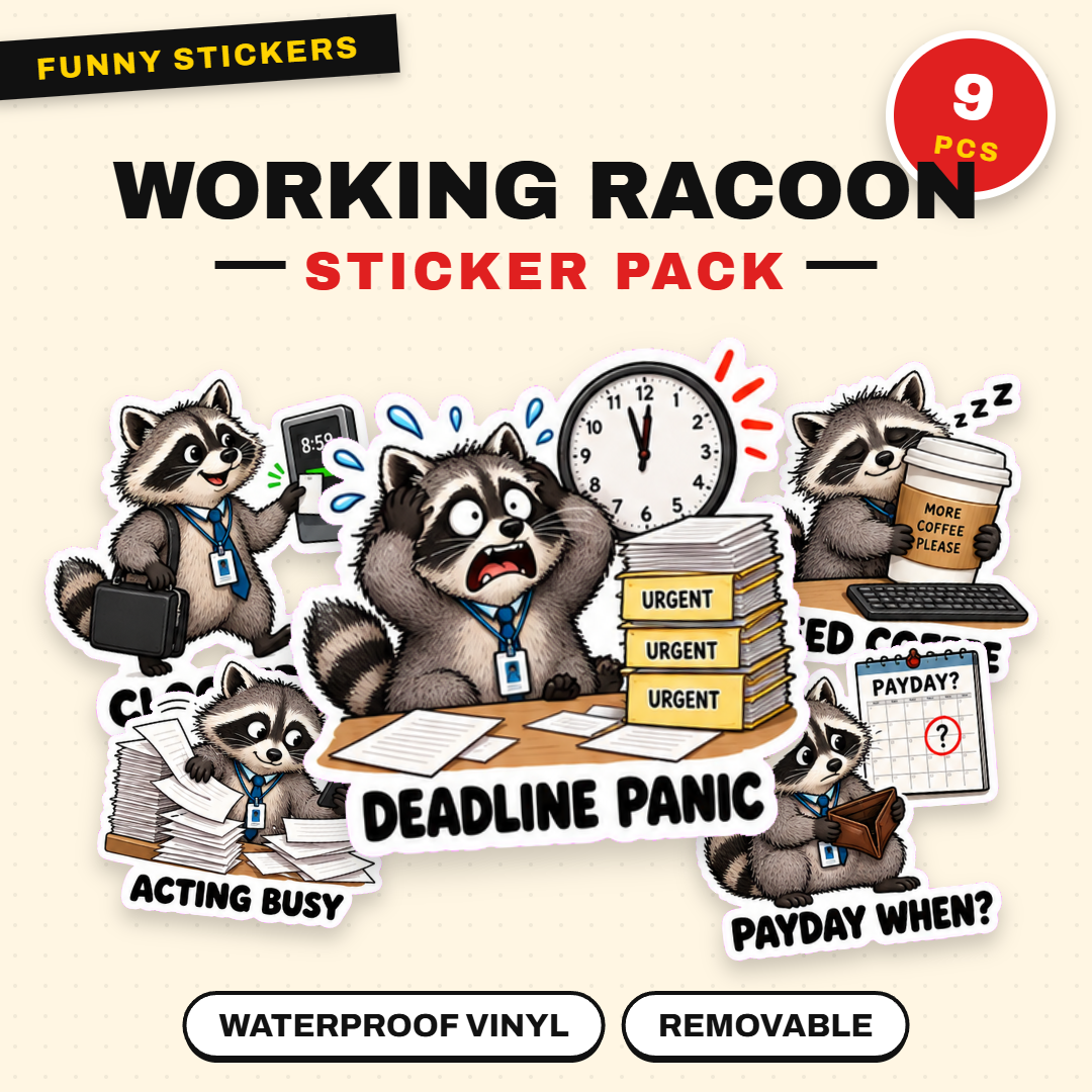 Working Racoon