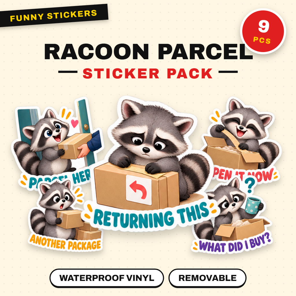 Racoon's parcel