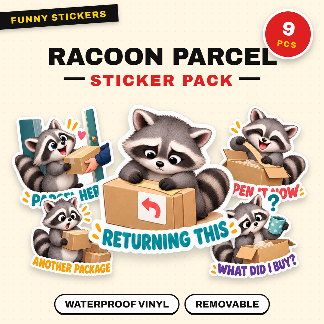 Racoon's parcel