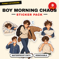 Boy Morning Chaos