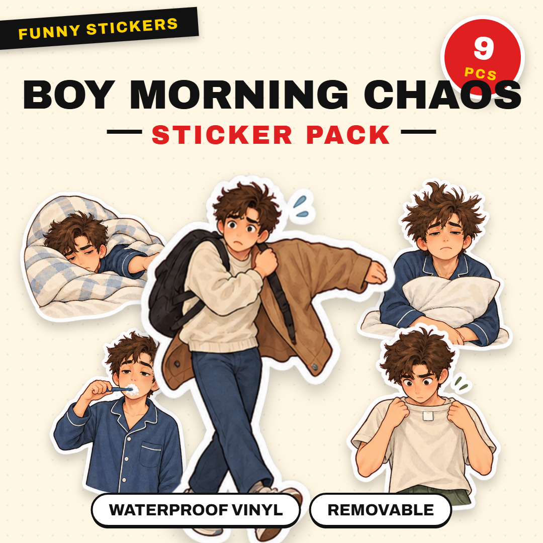 Boy Morning Chaos