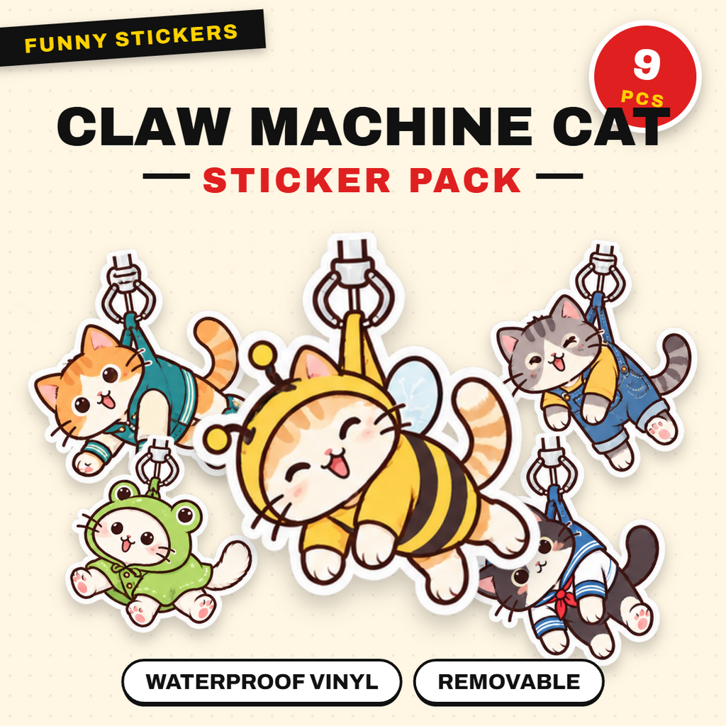 Claw Machine Cat
