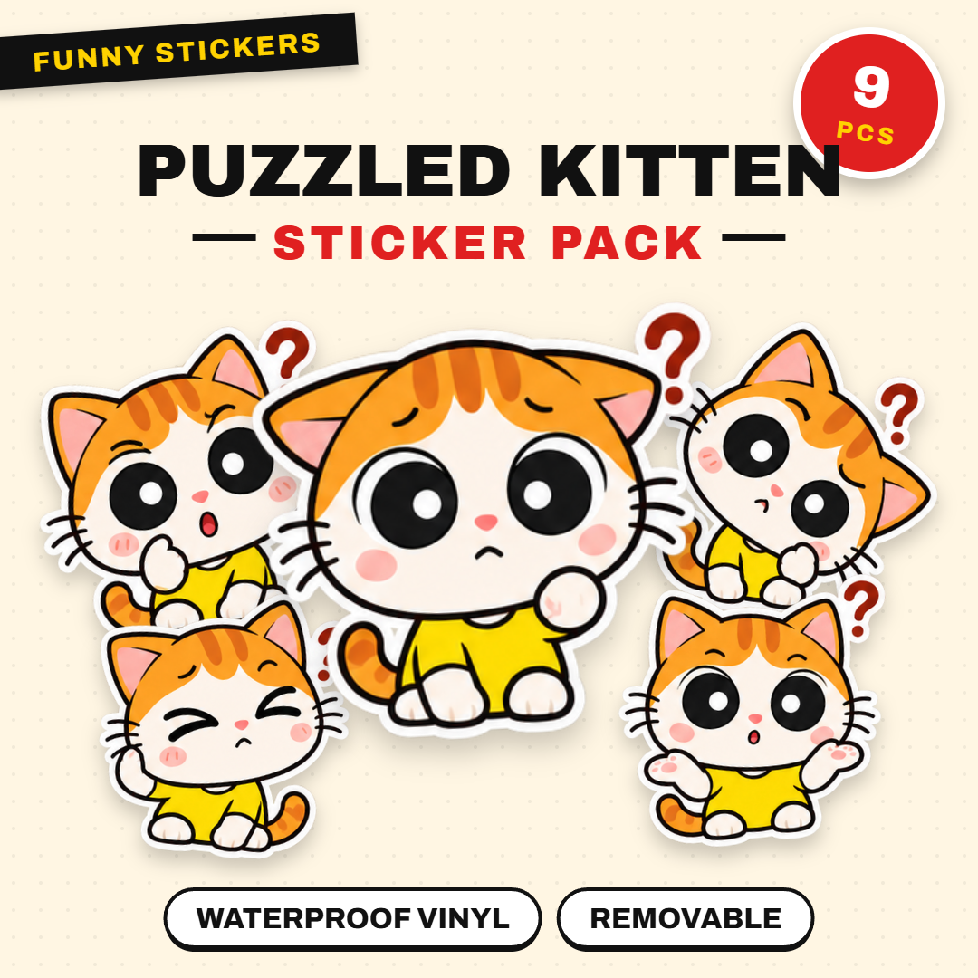 Puzzled Kitten