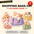 Shopping Bags Cat