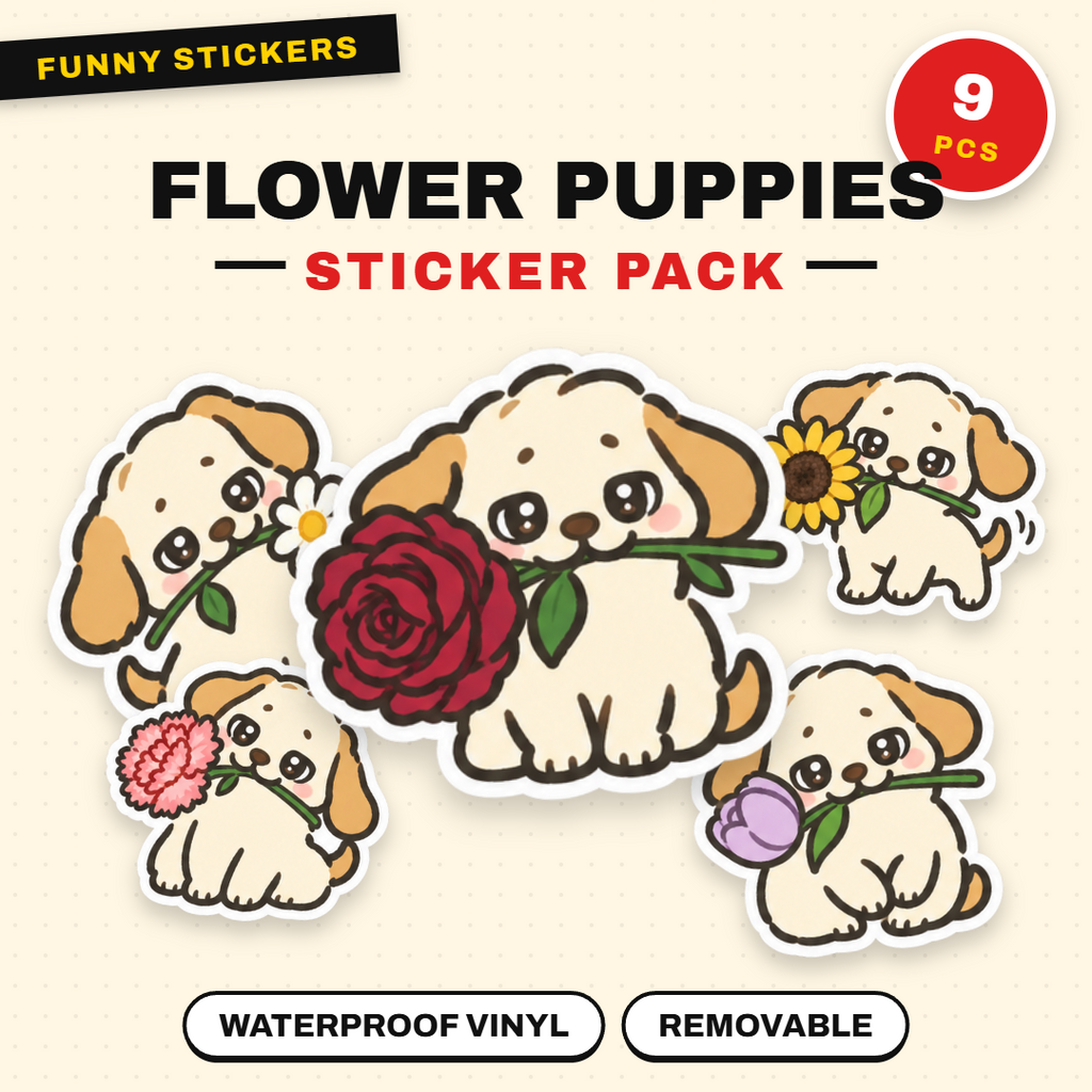 Flower Puppies