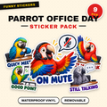 Parrot Office Day