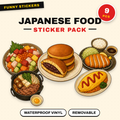 Japanese Food Favorites Sticker Pack