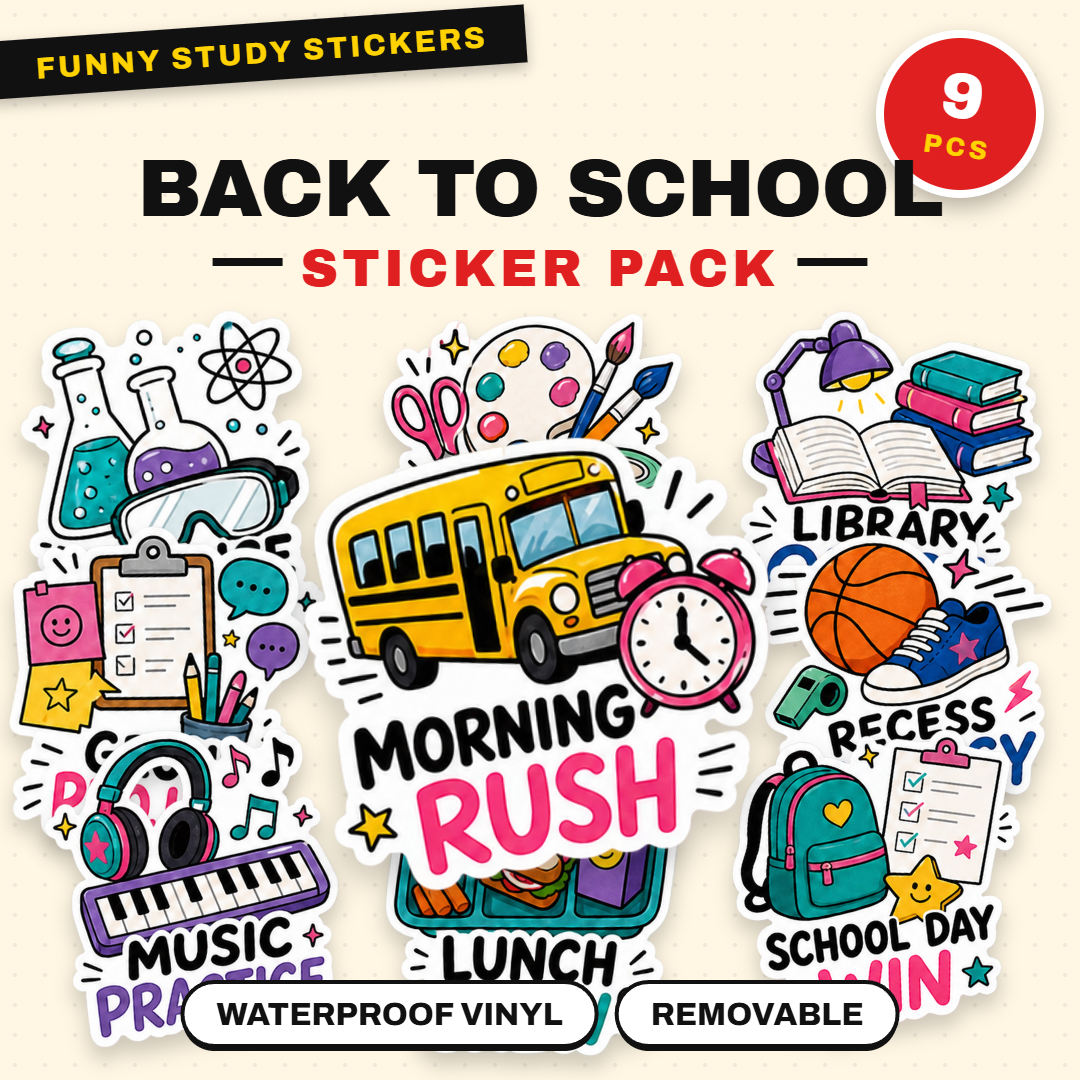 Back to School Sticker Pack