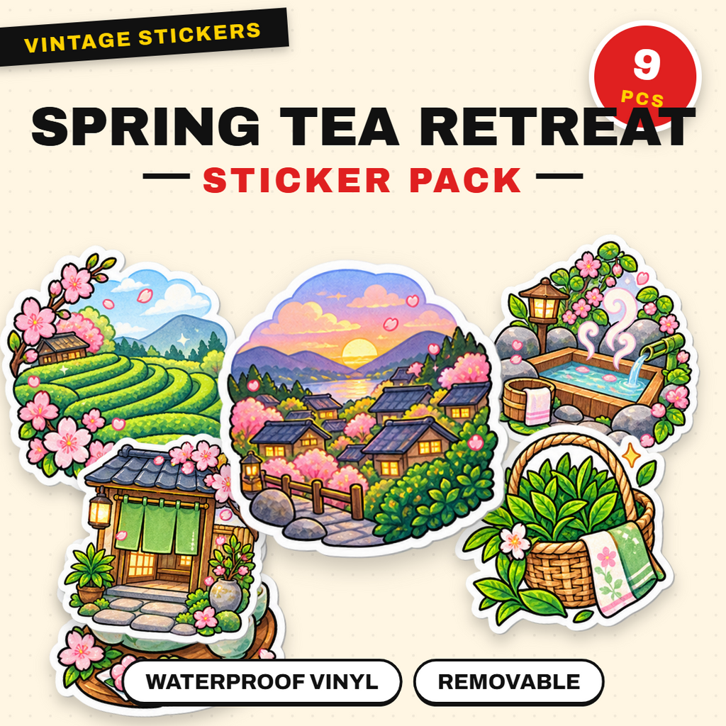 Spring Tea Garden Retreat