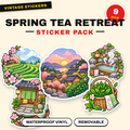 Spring Tea Garden Retreat