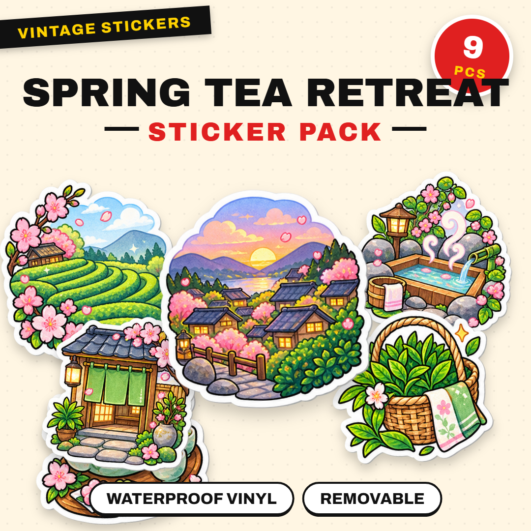 Spring Tea Garden Retreat