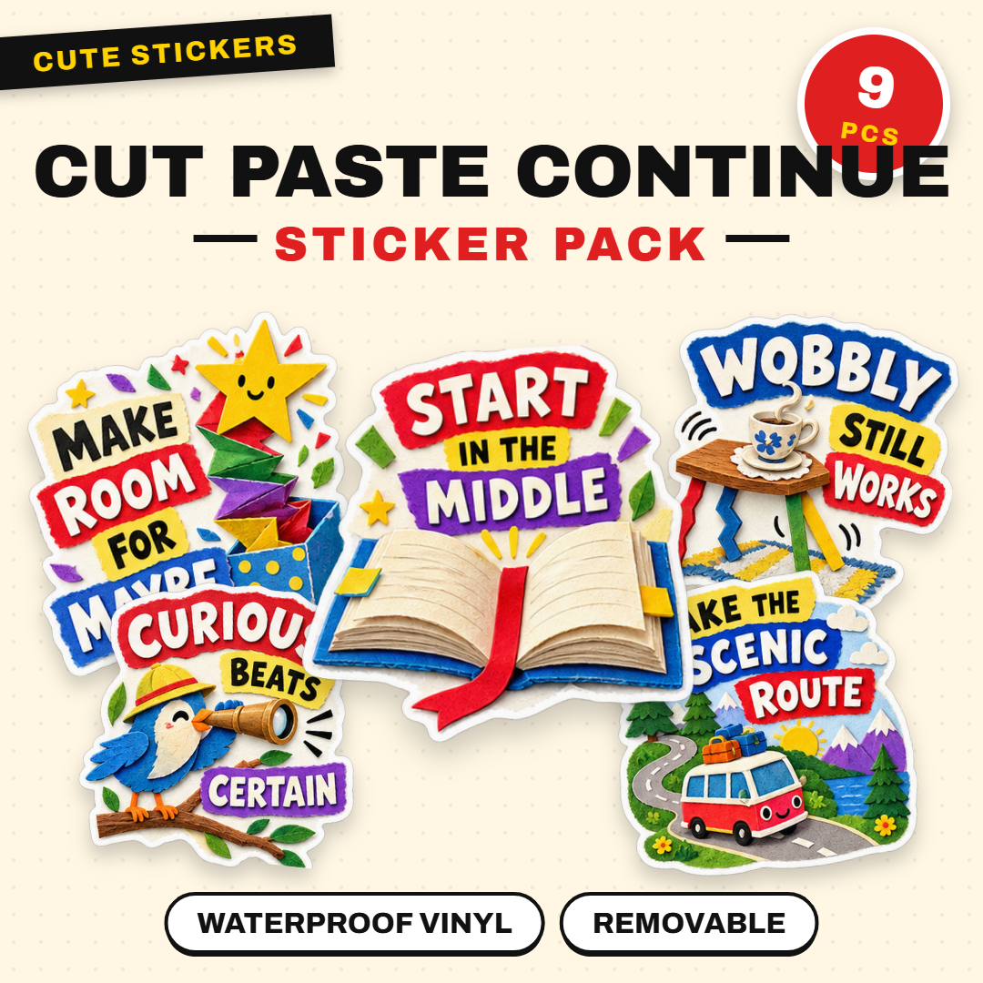 Cut Paste Continue