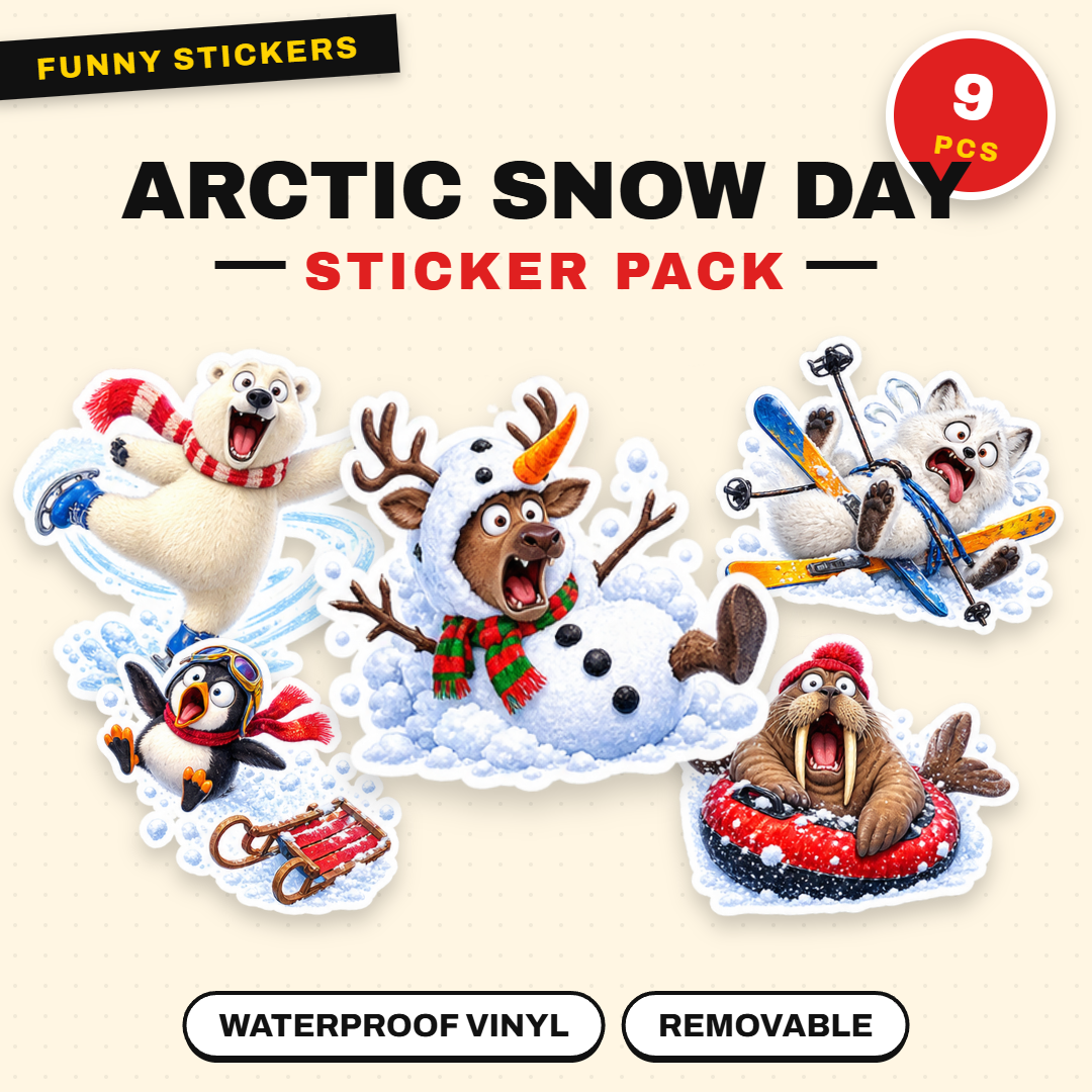 Arctic Animal Snow Day