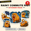 Rainy Commute Riot