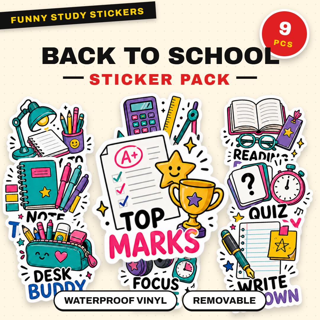 Back-to-School Sticker Pack