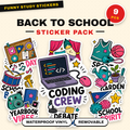 School Life & Study Vibes Sticker Pack