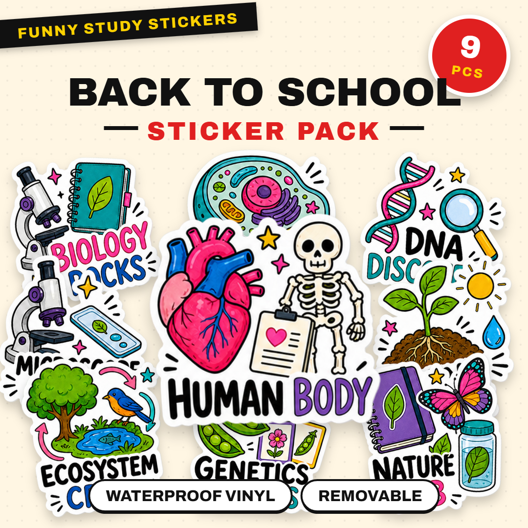 Back-to-School Sticker Pack