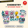 School Life & Study Vibes Sticker Pack