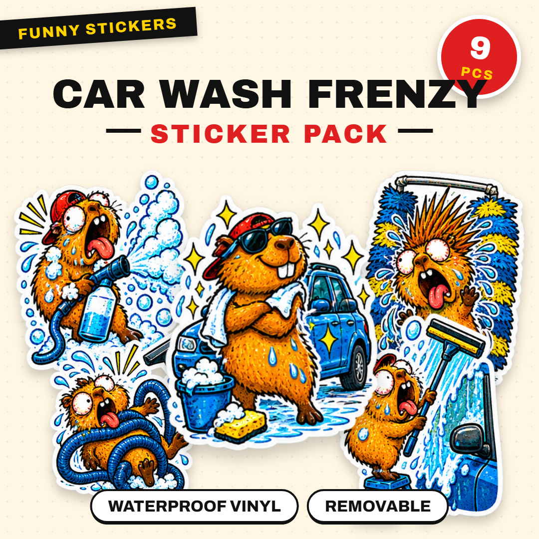 Car Wash Foam Frenzy