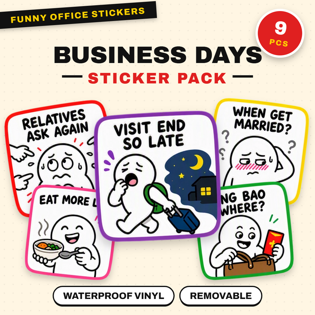 FUNNY OFFICE STICKERS