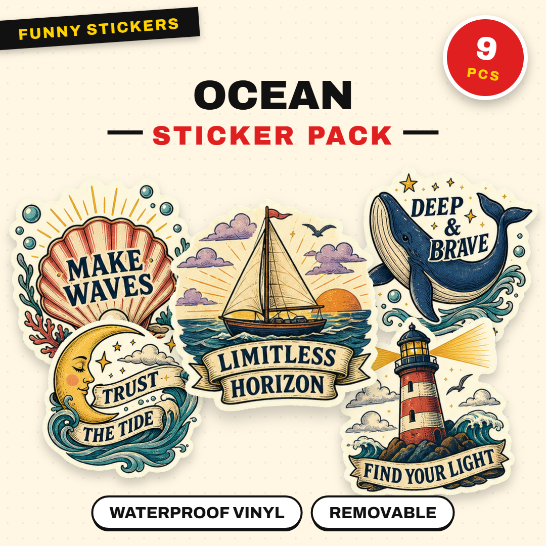 Ocean Sticker Pack