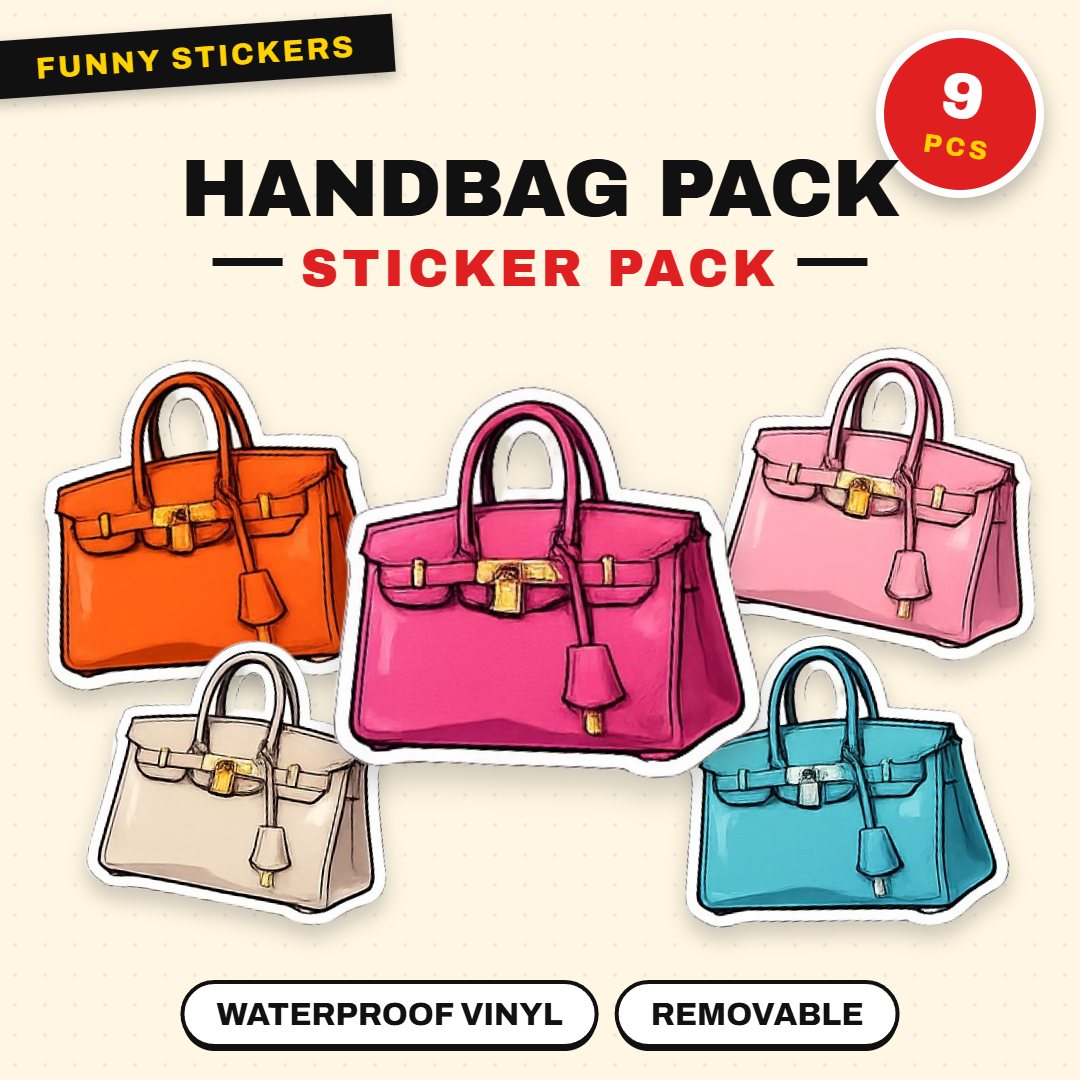 Fashion Handbag Sticker Pack